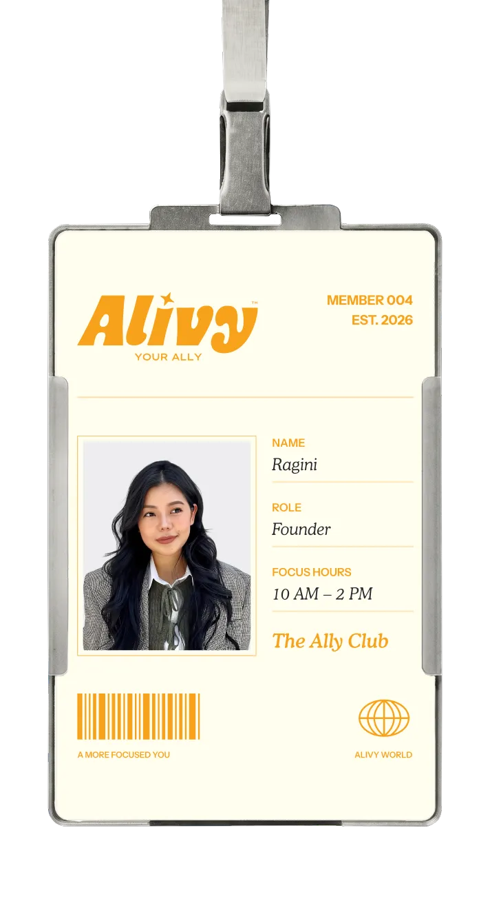 Alivy focus crew