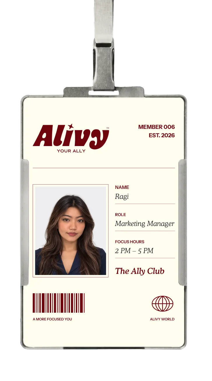 Alivy focus crew