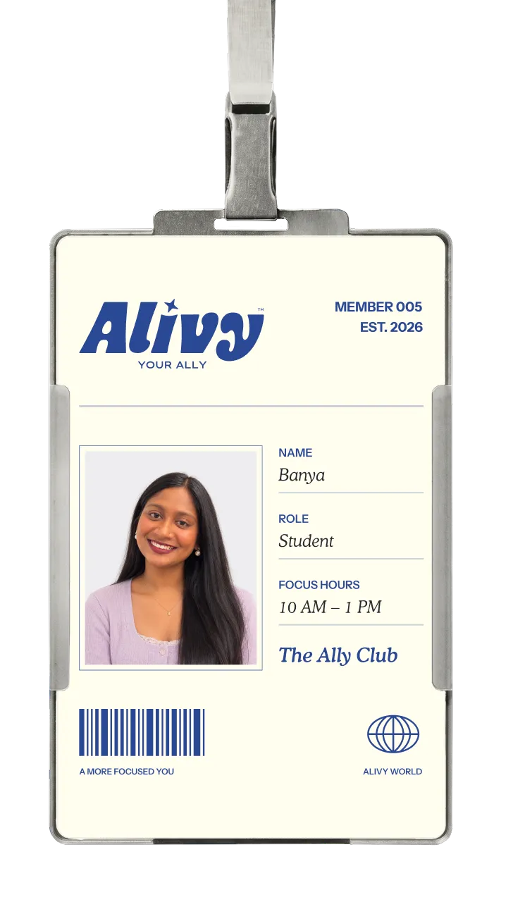 Alivy focus crew
